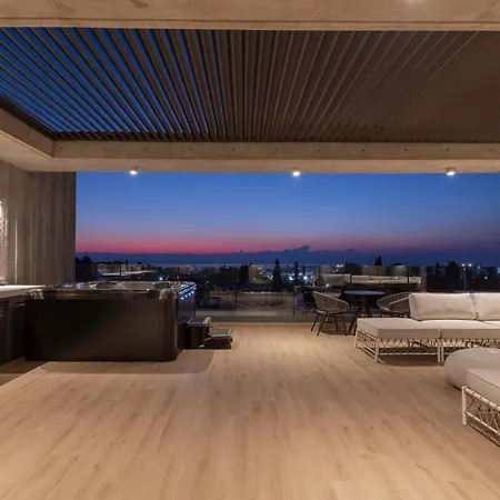 דירה Malberry Park 103 - Modern With Shared Heated Pool, Sauna, Gym, Jacuzzi פאפוס
